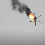İdlib’de Suriye helikopteri düşürüldü