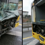 Metrobüslerin  çarpışması sonucu birçok kişi yaralandı
