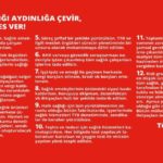 Tüm Çalışanlar İçin Sağlık Platformu: Karanlığı aydınlığa çevir emeğe ses ver!
