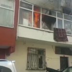 İstanbul Bağcılar’da bir evde yangın çıktı