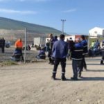 Mardin’de demiryolu işçileri oturma eylemi yaptı