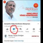 Erdoğan’ın video konferans görüşmesine “Dislike” yağdı, Twitter’da “#OyMoyYok” protestosu başlatıldı