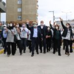 HDP’nin Hakkari ve Edirne’den başlattığı ‘Demokrasi yürüyüşü’ Ankara’ya ulaştı