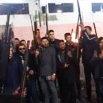 Pompalı tüfeklerle video çekenler gözaltına alındı