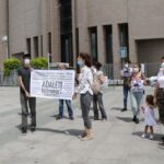 Adalet İstiyoruz Platformu Gazeteci Aziz Oruç için adalet talep edildi