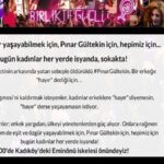 Kadınlar’dan katledilen Pınar Gültekin için İstanbul’da eylem çağrısı
