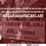 SÖH’ ten açıklama: Çocuk İstismarlarına, Tacize ve Tecavüze Karşı Ses Çıkaranları Susturmaya Çalışıyorlar, Başaramayacaklar!