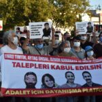Adalet İçin Dayanışma Platformu ölüm orucundaki Timtik, Ünsal, Akman ve Karakaya için basın açıklaması düzenledi