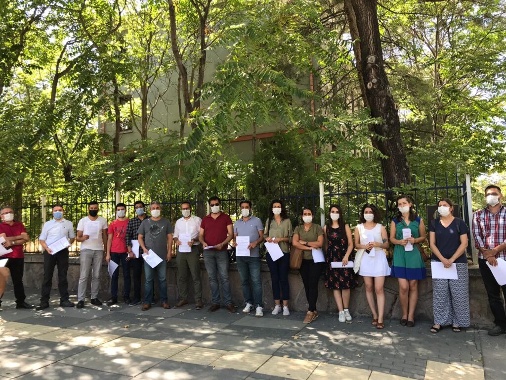 ÇHD Ankara şubesi: Ebru ve Aytaç derhal tahliye edilsin