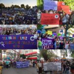 İstanbul Sözleşmesi için birçok kentte alanlara çıkan kadınların eylemlerinden kareler (Foto-Haber)