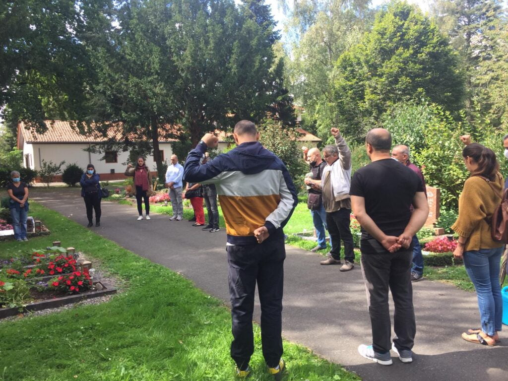 Erdal Çetinkaya Almanya’da bulunan mezarı başında anıldı
