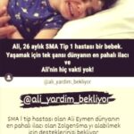 SMA hastası 2 yaşındaki Ali Eymen’in ailesinden yardım ve dayanışma çağrısı