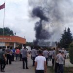 Fabrikanın kazan dairesinde patlama: iki işçi yaralandı