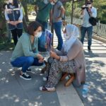 Dersim Belediyesi Kadın Meclisi oturma eylemi başlatan Gülistan Doku’nun ailesini ziyaret etti