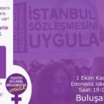 İstanbul Sözleşmesi için kadınlar eylemde