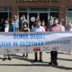 Amed’te yaşamını yitiren sağlık emekçisi Esra Alakuş için anma yapıldı