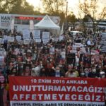 10 Ekim katliamında yaşamını yitirenler Kadıköy’de anıldı