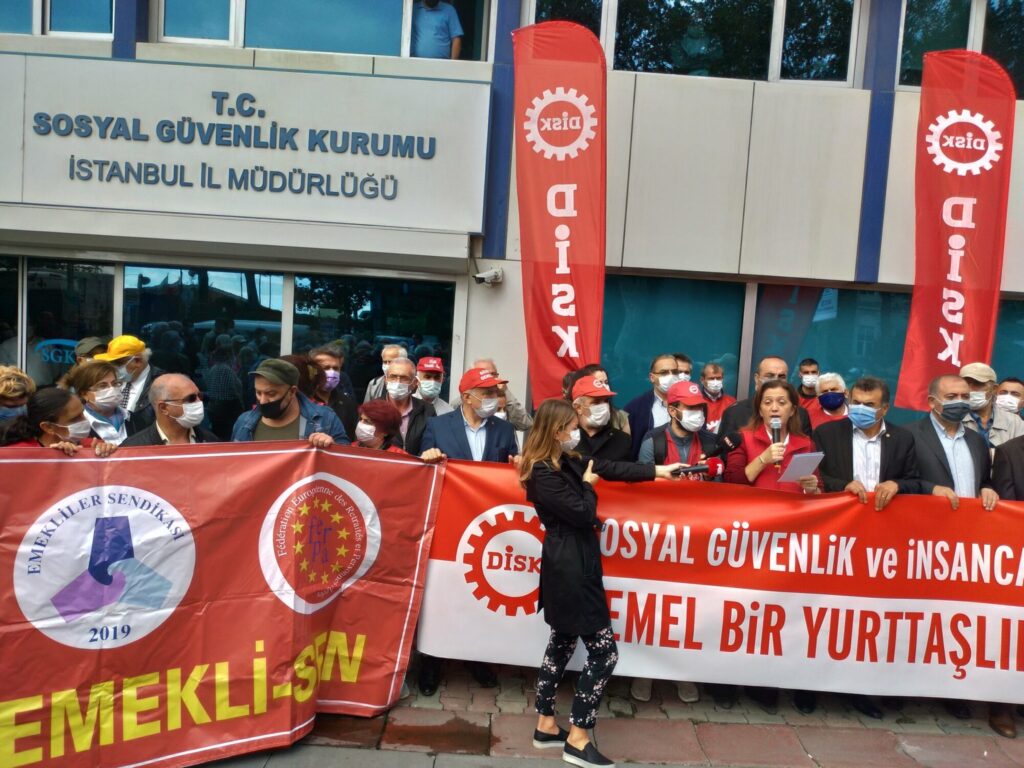DİSK’ten “Türkiye’de Emeklilerin Durumu ve EYT Gerçeği” raporu: Emeklilik haktır gasp edilemez