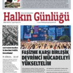 Halkın Günlüğü’nün 9.Sayısı “Faşizme Karşı Birleşik Devrimci Mücadeleyi Yükseltelim” manşetiyle çıktı
