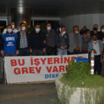 Kartal Belediyesinde işçiler hakları için grev ilan etti