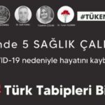Bir günde 5 sağlık emekçisi koronavirüs nedeniyle yaşamını yitirdi