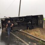 Tekirdağ’da işçileri taşıyan araç kaza yaptı: 2 işçi yaralandı