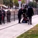 Amed’te Valilik önünde bir kişi intihar girişiminde bulundu