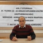 İHD İstanbul Şubesi: 19 Aralık katliamının ardından 31 Wernicke Korsakof’lu mahpus halen hapishanede