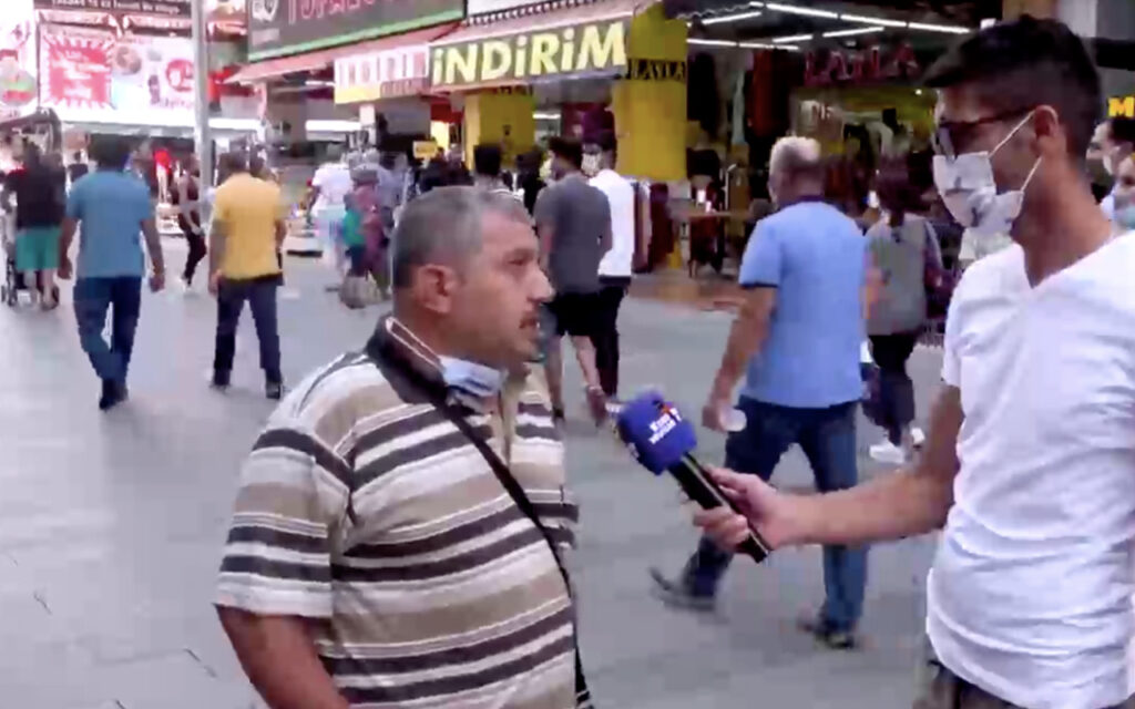 Sokak röportajında iktidarı eleştirdiği için tutuklana İsmail Demirbaş tahliye oldu