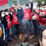 Fabrikada greve hazırlanan işçiler gözaltına alındı