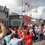 Uzel işçileri 3 aydır direnişi sürdürüyor