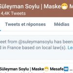 Soylu’nun nefret söylemi içeren tweeti Fransa’da engellendi