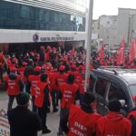 Kartal Belediyesi işçilerinden TİS eylemi