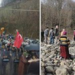 Ordu’da halk, HES şirketinin dereye inmesini engelledi