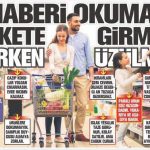 Yandaş gazete Takvim’den alışveriş “ipuçları”: Alışverişe tek başına ve tok karnına çıkın