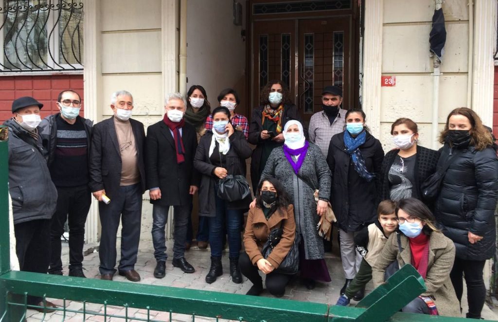 Birleşik Mücadele Güçleri’nden Gökhan Güneşin ailesine ziyaret
