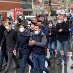 Batman’da yürüyüşe katılan 46 kişiye 41 bin 400 TL para cezası kesildi