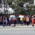 LGBTİ+ bayrağı taşıyan Boğaziçi öğrencileri gözaltına alındı