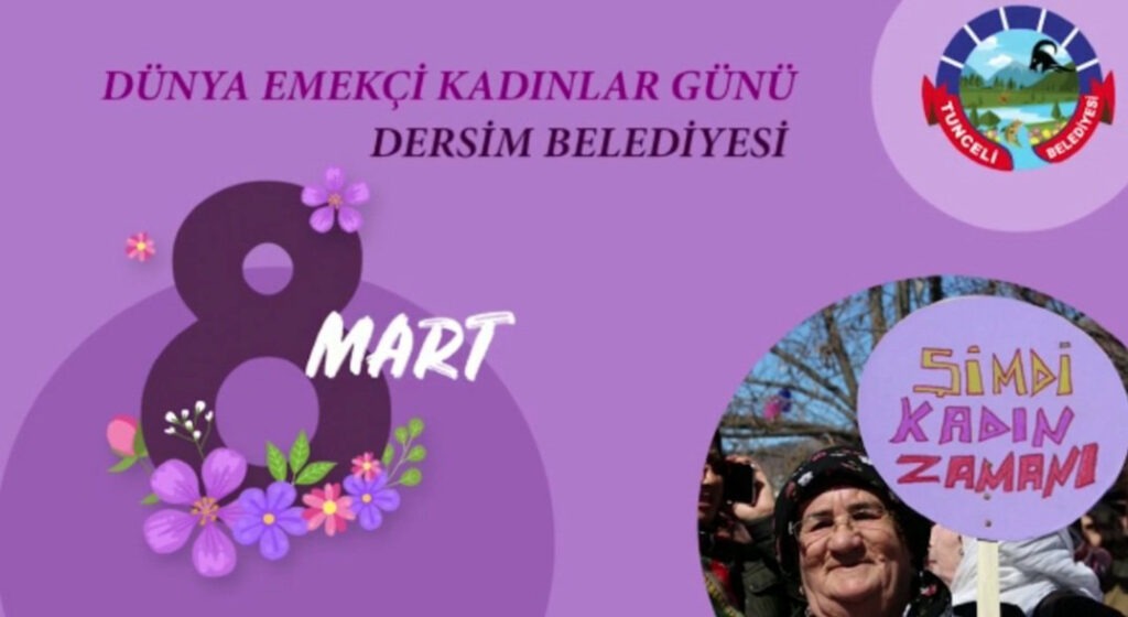 Dersim Belediyesi’nde kadınlar 8 Mart’tı çektikleri video ile kutladı: Hepimiz birlikte güçlüyüz!