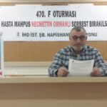 F Oturumu: Ağır hasta tutuklu Necmettin Ormanlı serbest bırakılsın