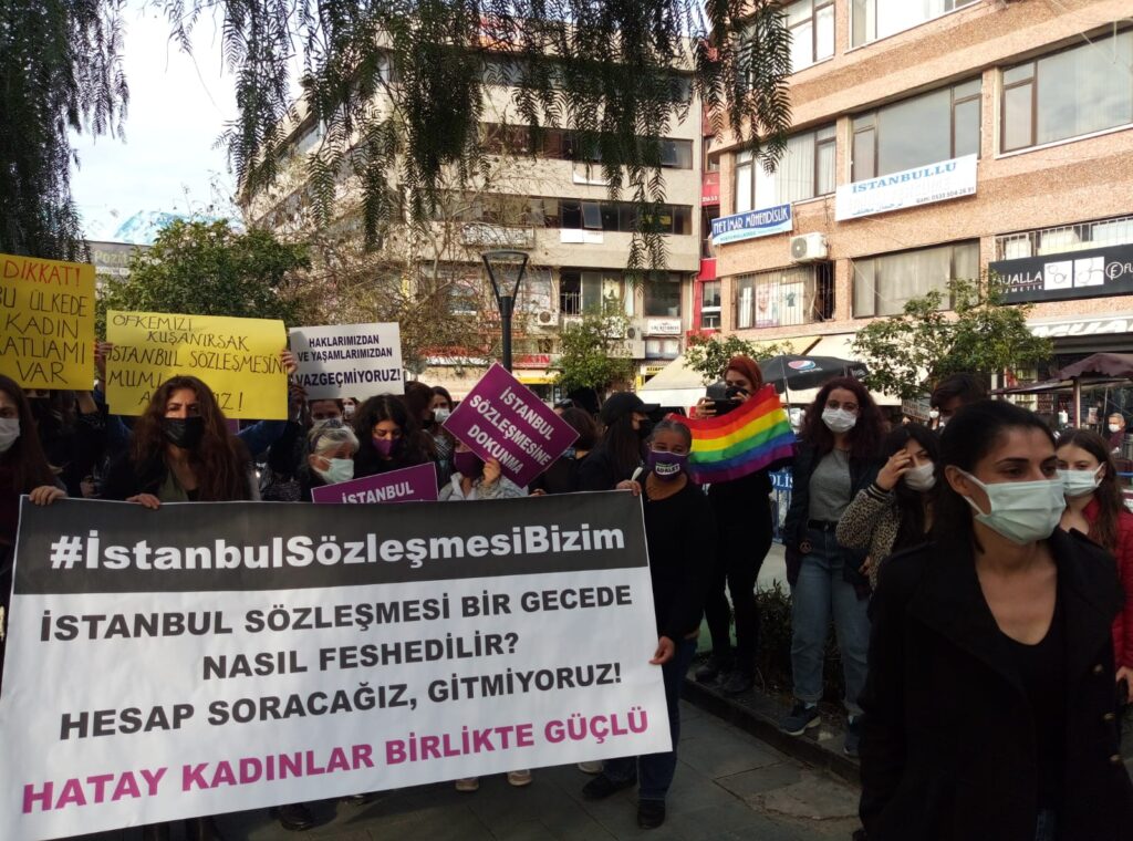 Kadınlar Hatay’dan haykırdı: Haklarımızdan ve hayatlarımızdan vazgeçmiyoruz