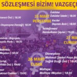 Kadınlar İstanbul Sözleşmesinin feshine karşı sokak sokak direnişte: “İstanbul Sözleşmesi Bizim!”
