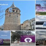 Kadınlardan İstanbul’un birçok yerinde pankartlı eylem: İstanbul Sözleşmesi bizim! Vazgeçmiyoruz