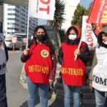 Sinbo işçilerinden sonra SML Etiket direnişçileri de gözaltına alındı