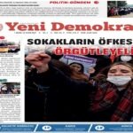 Devrimci ve Muhalif basına yönelik saldırılar sürüyor: Yeni Demokrasi Gazetesine erişim engeli