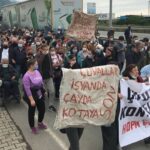 Hopa’da çay üreticilerinden eylem