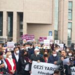 Gezi Davası: Duruşma öncesi adliye önünde basın açıklaması yapıldı