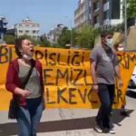 AKP binası önünde devlet-mafya ilişkisi protesto edildi: 5 gözaltı