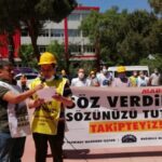 Uyar Madencilik işçileri: Verilen sözler tutulmazsa Ankara’ya gideceğiz
