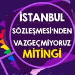 120 kadın ve LGBTİ+ örgütünden İstanbul Sözleşmesi için Maltepe’ye çağrı